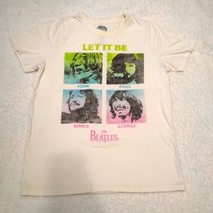 The Beatles Let It Be Album Cover Graphic Tee